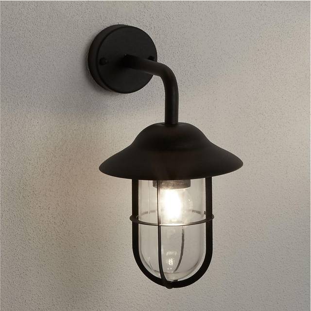 Searchlight 3291BK Toronto - 1 Light Outdoor Wall Bracket Matt Black C