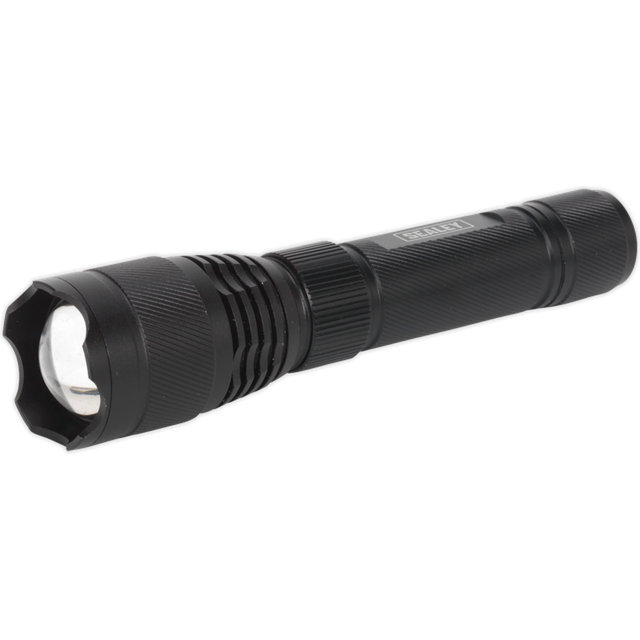 Sealey Aluminium Torch 10W T6 CREE LED Rechargeable with USB Port