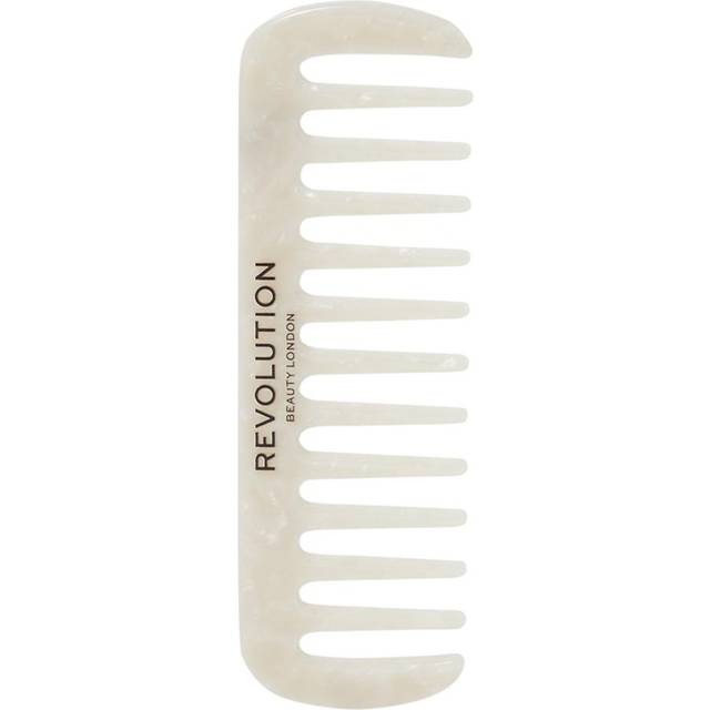 Revolution Haircare Natural Curl Wide Tooth Comb White