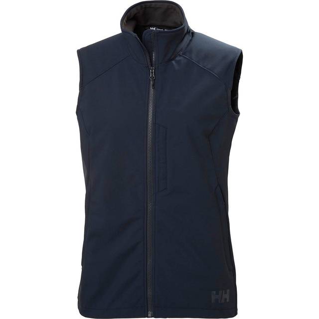 Helly Hansen Womens Paramount Softshell Vest, XL, Navy