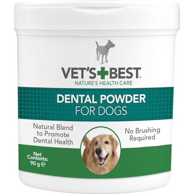 VET'S BEST Dental Powder For Dogs 90g