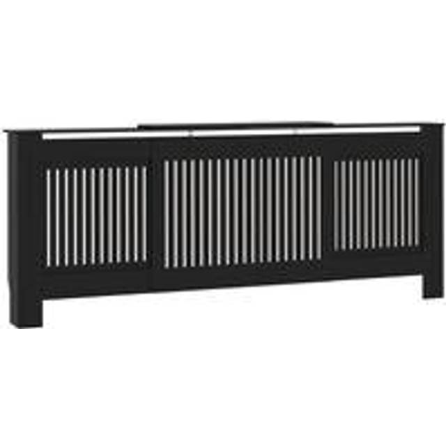 vidaXL Radiatorafdækning - Sort