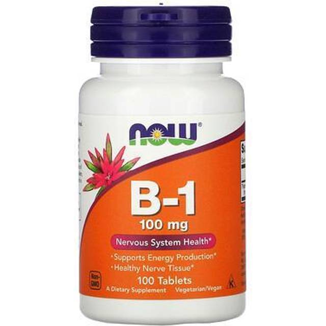 NOW Foods  B-1  100 mg  100 Tablets