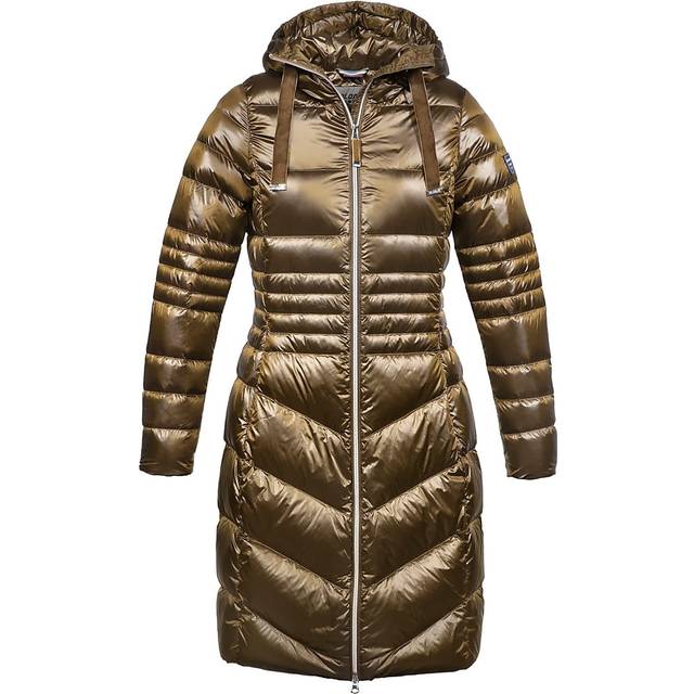 Dolomite Dam WS CORVARA Satin Parka, Caramel Brown, XXL, Karamellbrun
