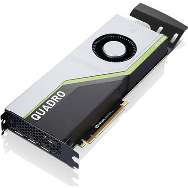 NVIDIA Quadro RTX 5000 - Grafikkort - Quadro RTX 5000 - 16 GB GDDR6 - PCIe 3.0 x16 - 4 x DisplayPort, USB-C - för ThinkCentre M75t Gen 2, ThinkStation P520, P620, P720, P920