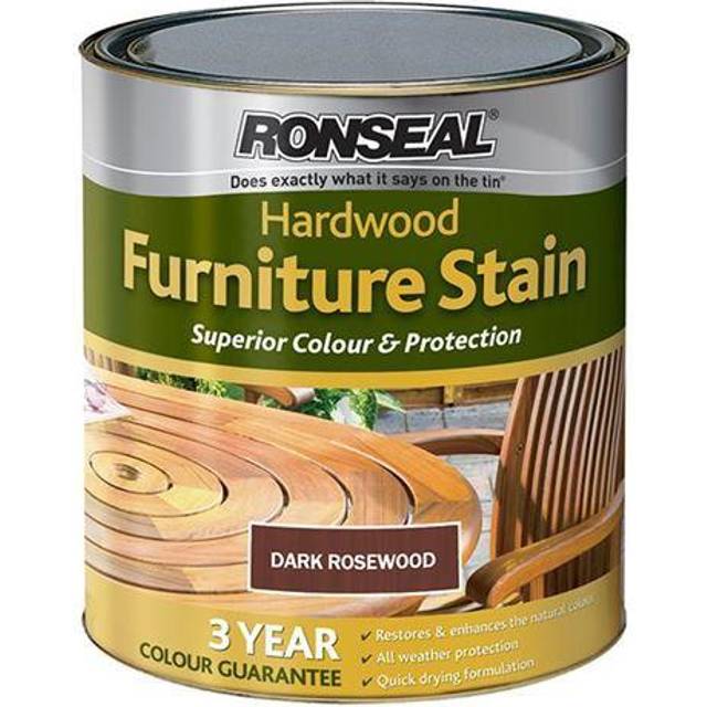 Ronseal 36428 Hardwood Furniture Stain Rosewood 750ml