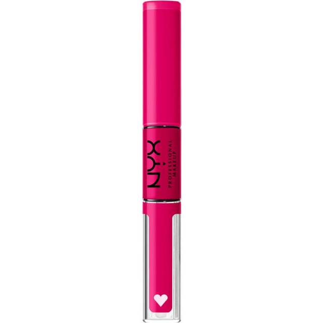 NYX Professionell makeup läppglans, högt pigment, långvarig läppglans, ingen överföring, glans högt, bly allt