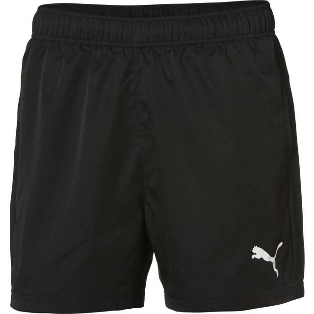 Essential Shorts with Small Logo Print - Black - XXL