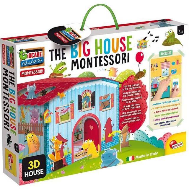 Lisciani Montessori Det stora huset av fantastiska djur EX76819
