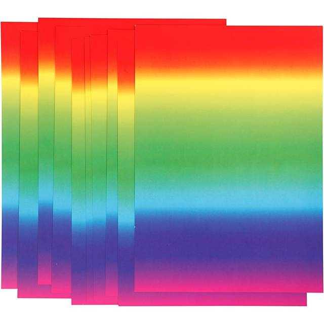 Coloured paper Rainbow A4 180g 10 sheets