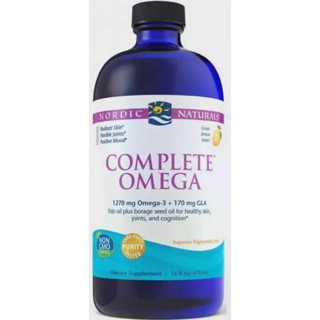 Nordic Naturals  Complete Omega  Lemon  60 Soft Gels