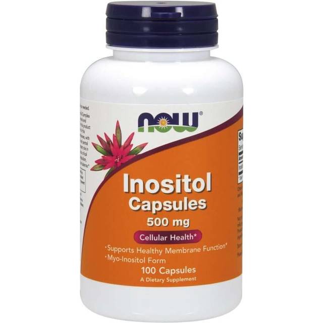 NOW Inositol Capsules 500 mg - 100 Capsules