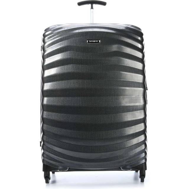 Samsonite Lite -Shock - Spinner L Suftcase, 75 cm, 98,5 l, svart (svart)