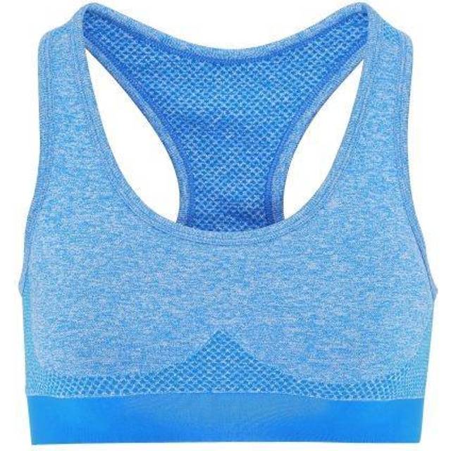 (XS, Sapphire Blue) TriDri Womens/Ladies Seamless 3D Fit Multi Sport Sculpt Bra