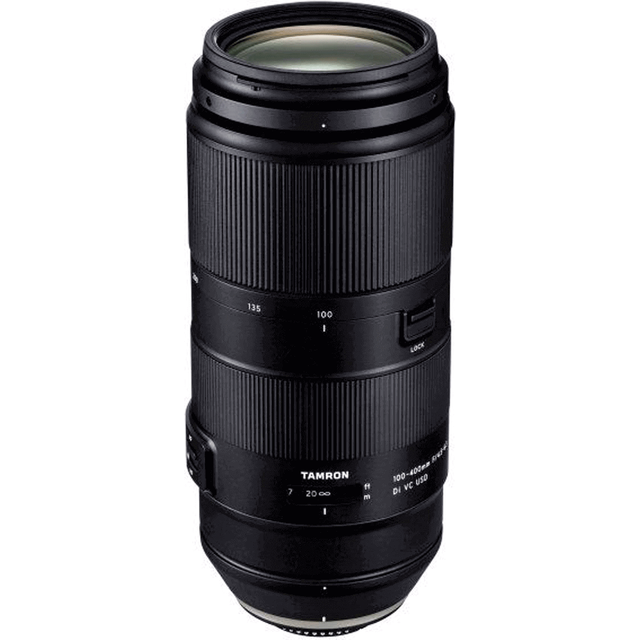 TAMRON super telephoto zoom lens 100-400mm F4.5-6.3 Di VC USD for canon Full size compatible A035E