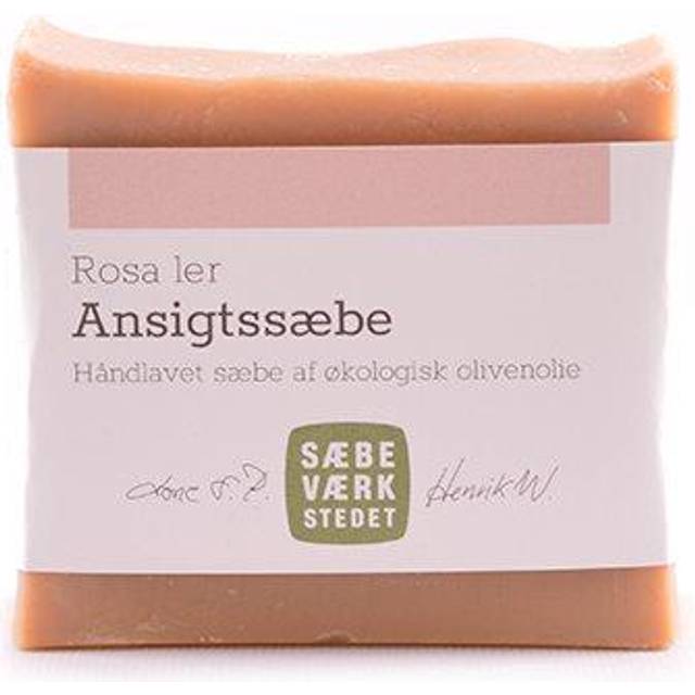Sæbeværkstedet Ansigtssæbe m. Rosa Ler 80g
