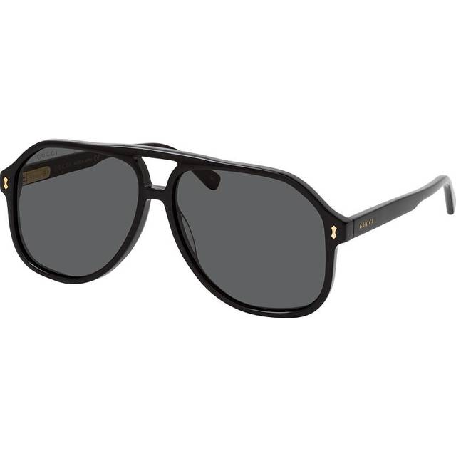 Gucci GG 1042S 001, AVIATOR Sunglasses, MALE - Black