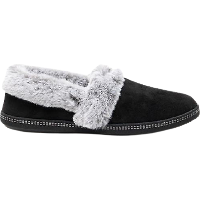(4) Skechers Cozy Campfire Team Toasty Womens Slip On Shoes in Black