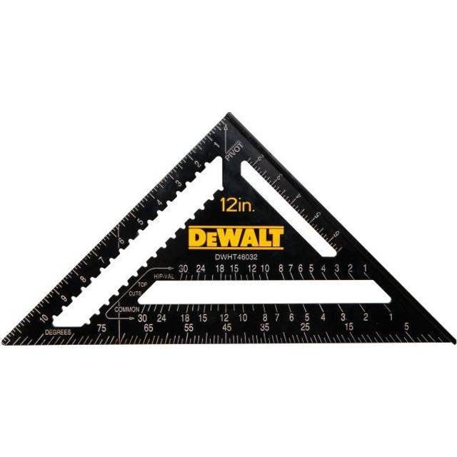 Dewalt DWHT46032-0 Rafter Layout Square 300mm / 12&apos&apos