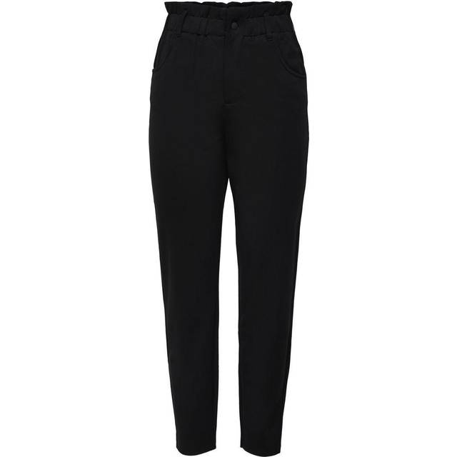 ONLY Dam Byxor Onlpoptrash-ova Life Hw Ank Crt Pnt Noos, svart, XS / 32L
