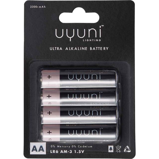 Uyuni Lighting Uyuni Batteri 4-pack AA - Svart
