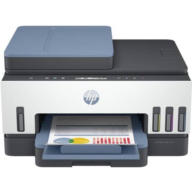 HP Smart Tank 7306 Allt-i-ett Färg Bläckskrivare A4 HP Smart App