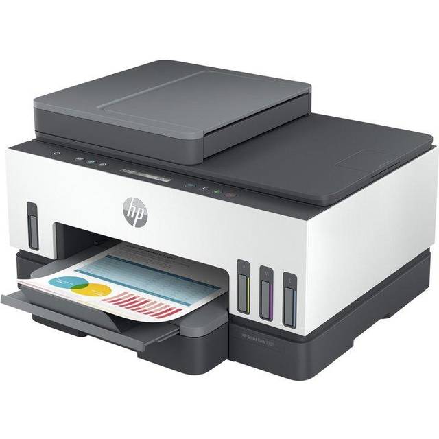 HP Smart Tank 7305 3-in-1 Multifunktionsdrucker (WLAN; Duplex; ADF) – 3 Jahre Tinte inklusive, 3 Jahre Garantie, großer Tintentank, hohe Reichweite, Drucken in hoher Qualität