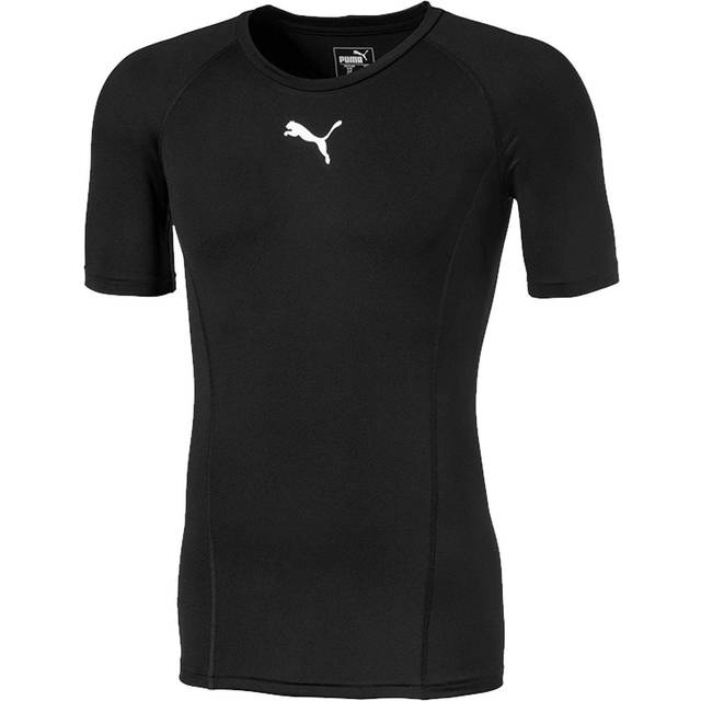 Puma LIGA Baselayer Short Sleeve Mens Tee - Black - Size Large