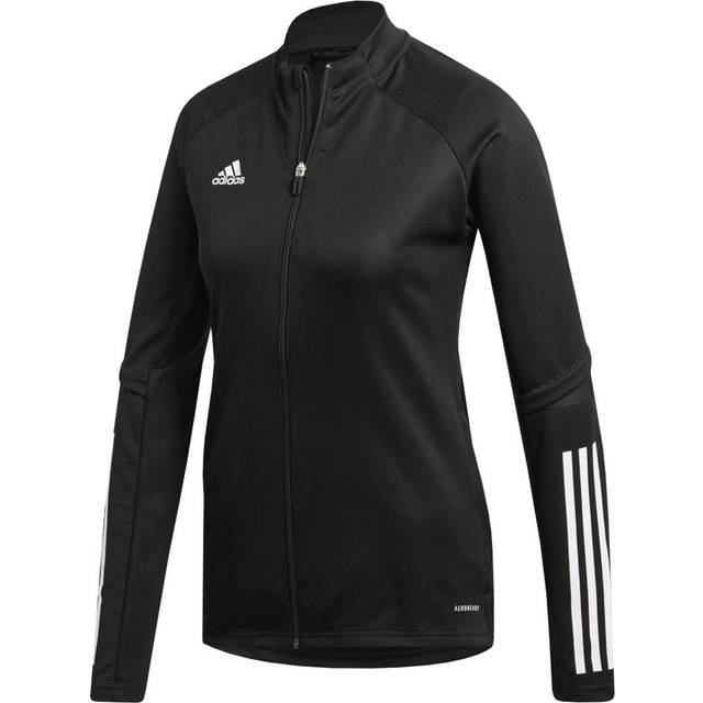 adidas Condivo 20 Damen nachhaltige Sport-Jacke mit AEROREADY-Technologie Fitness-Jacke Alltags-Jacke FS7104 Schwarz