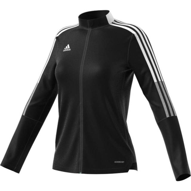 Tiro21 W Träningsjacka , BLACK, Dam, 2XL