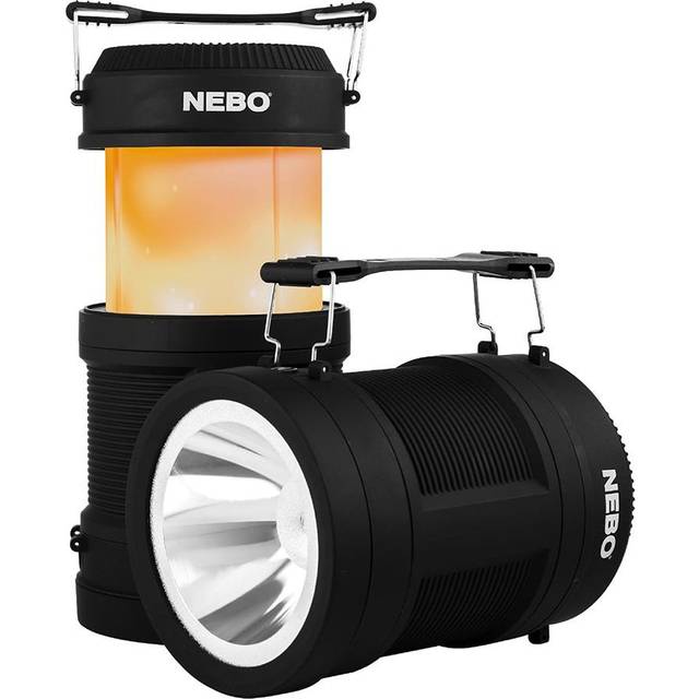 Nebo Big Poppy Lantern - Black - One Size