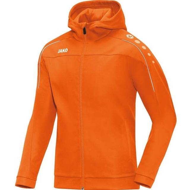 Child hooded jacket Jako Classico - Orange