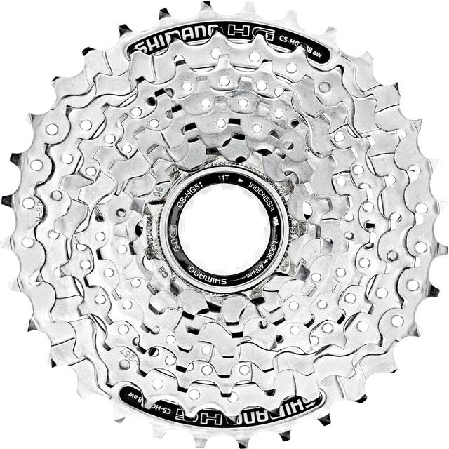 Shimano Alivio HG51 Kassett 8-växlar, 11-30T (11-30)