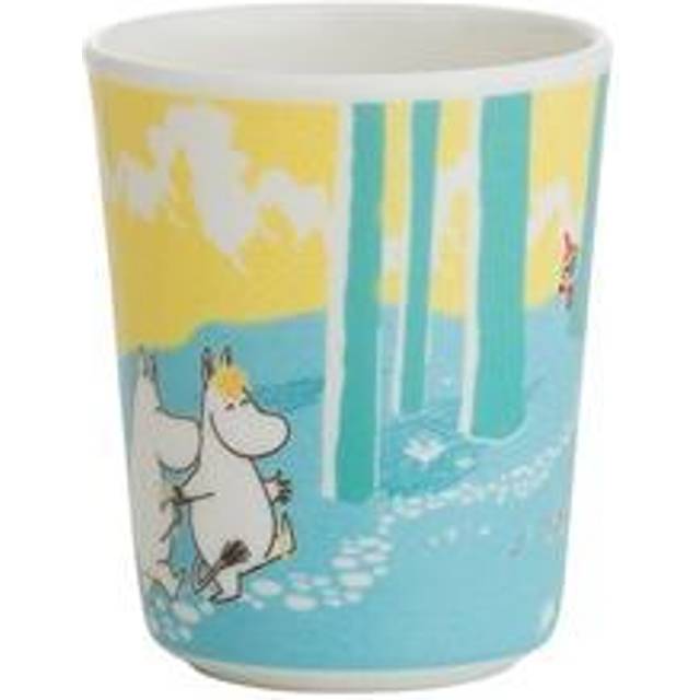 Mumin Glas Melamin Skog & Sjö