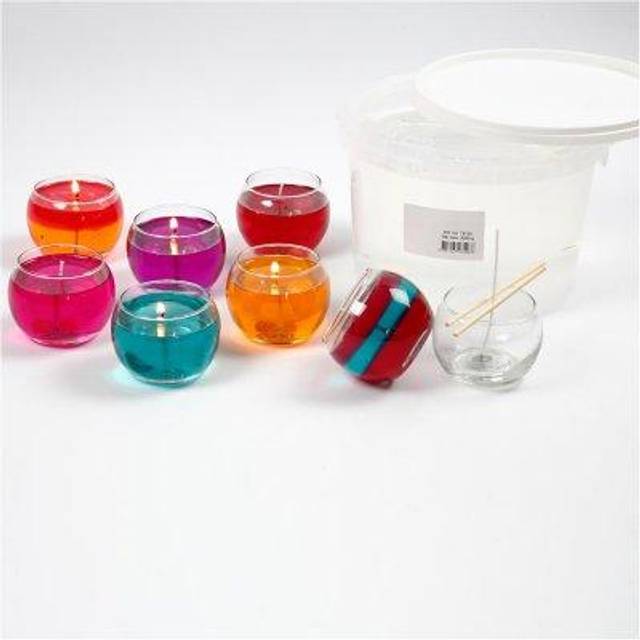 Ljusgele Gelvax Transparent 2250g Creativ Company