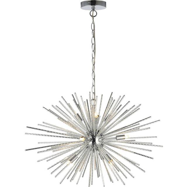 Endon 76350 Lena 9 Light Pendant Chrome Plate