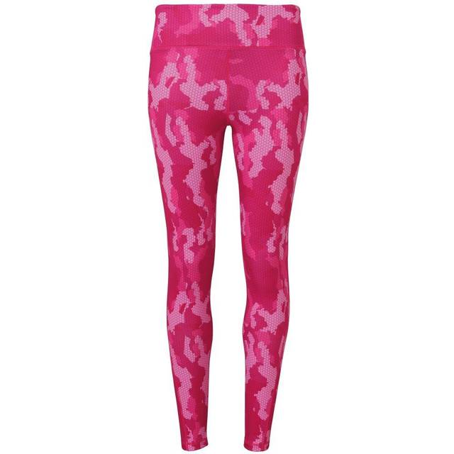 (XS, Camo Hot Pink) Tri Dri Womens/Ladies Performance Hexoflage Leggings