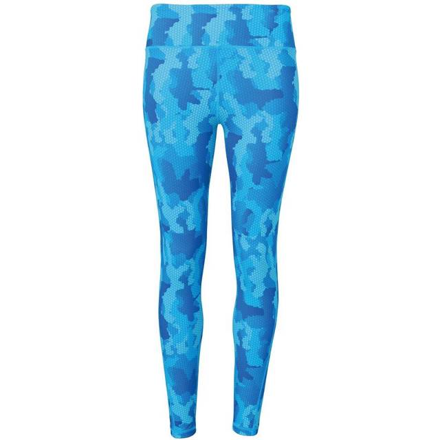 (XL, Camo Sapphire) Tri Dri Womens/Ladies Performance Hexoflage Leggings