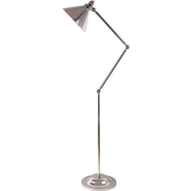 Elstead PV/FL PN Provence One Light Floor Lamp Polished Nickel