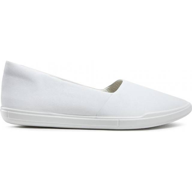 ECCO Dam Simpilw Slide Sandal, Vit 1007, 7.5 UK Narrow