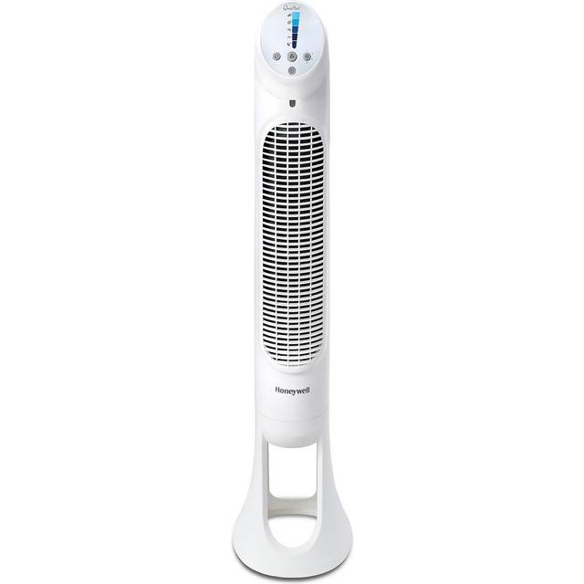 Honeywell QuietSet Tower Fan with Remote Control White