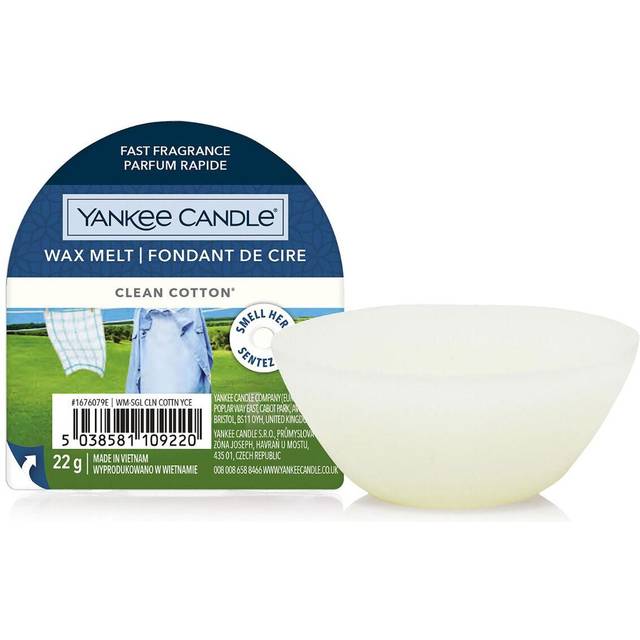 Yankee Candle Wax Melt Clean Cotton