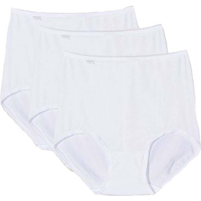 Sloggi Pack of 3 High Waist Briefs - White