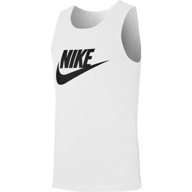 Nike Futura Icon Logo Vest T Shirt White