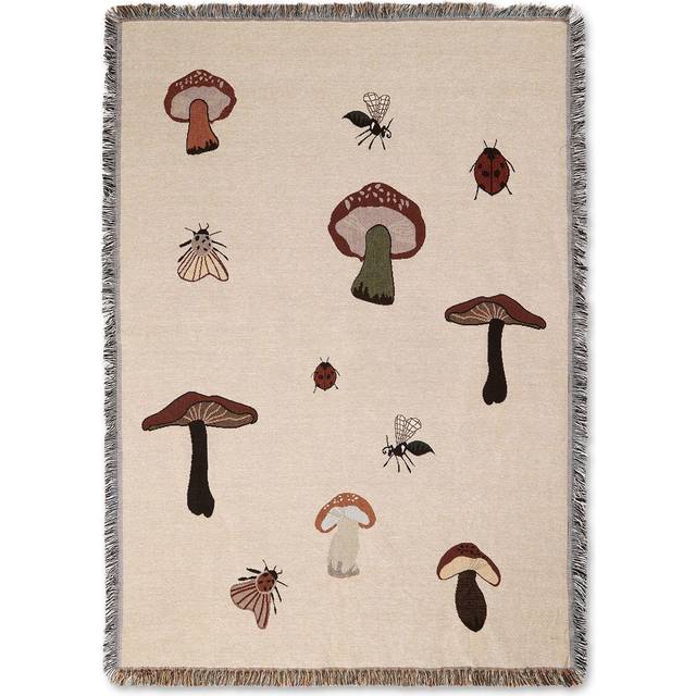Ferm Living - Forest Tapestry Blanket Sand