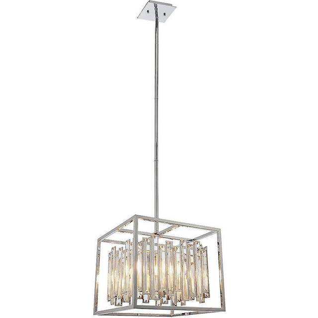 Endon 81930 Acadia 4 Light Pendant Chrome Plate
