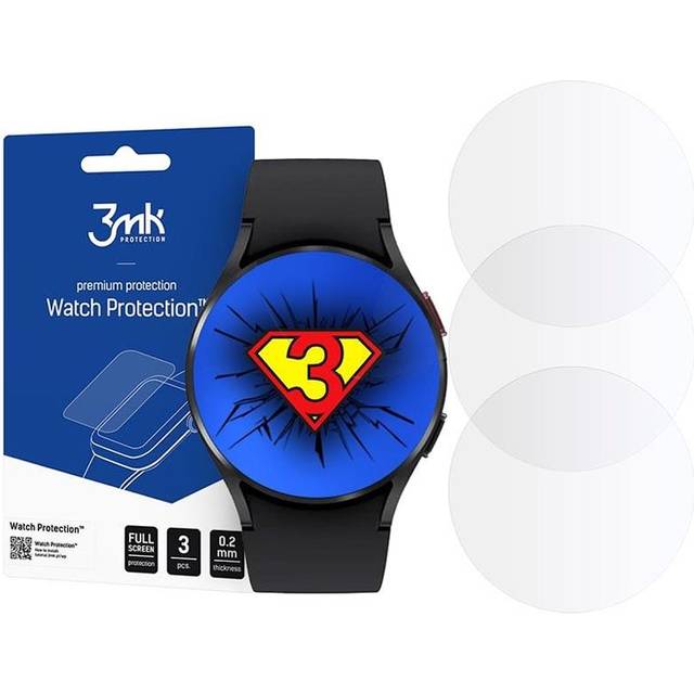3MK Galaxy Watch 4 40 mm Hybrid Okrossbart Glas FlexibleGlass