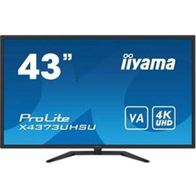 iiyama X4373UHSU-B1 43 Inch 4K UHD 3840 x 2160 - 2x HDMI, 4 x USB, 2