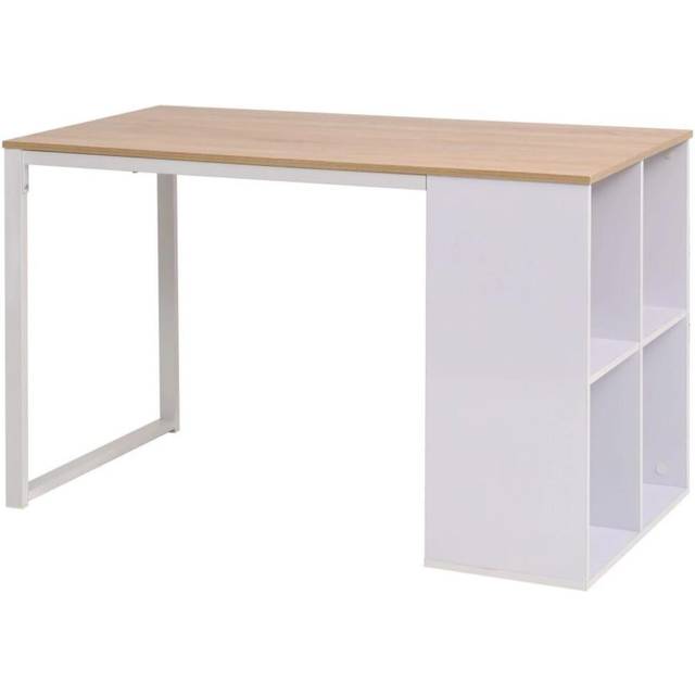 Skrivbord 120x60x75 cm vit