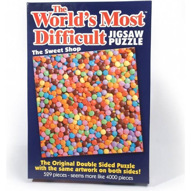 World's Most Difficult Jigsaw Puzzle - Sweet Shop (529 Pieces)